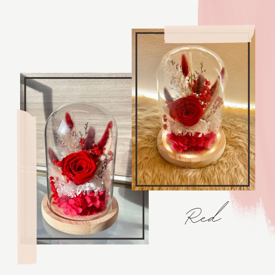 Red Glass Dome - Image 1